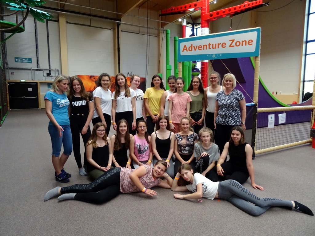 Turnstunde im Adventure Park Parndorf