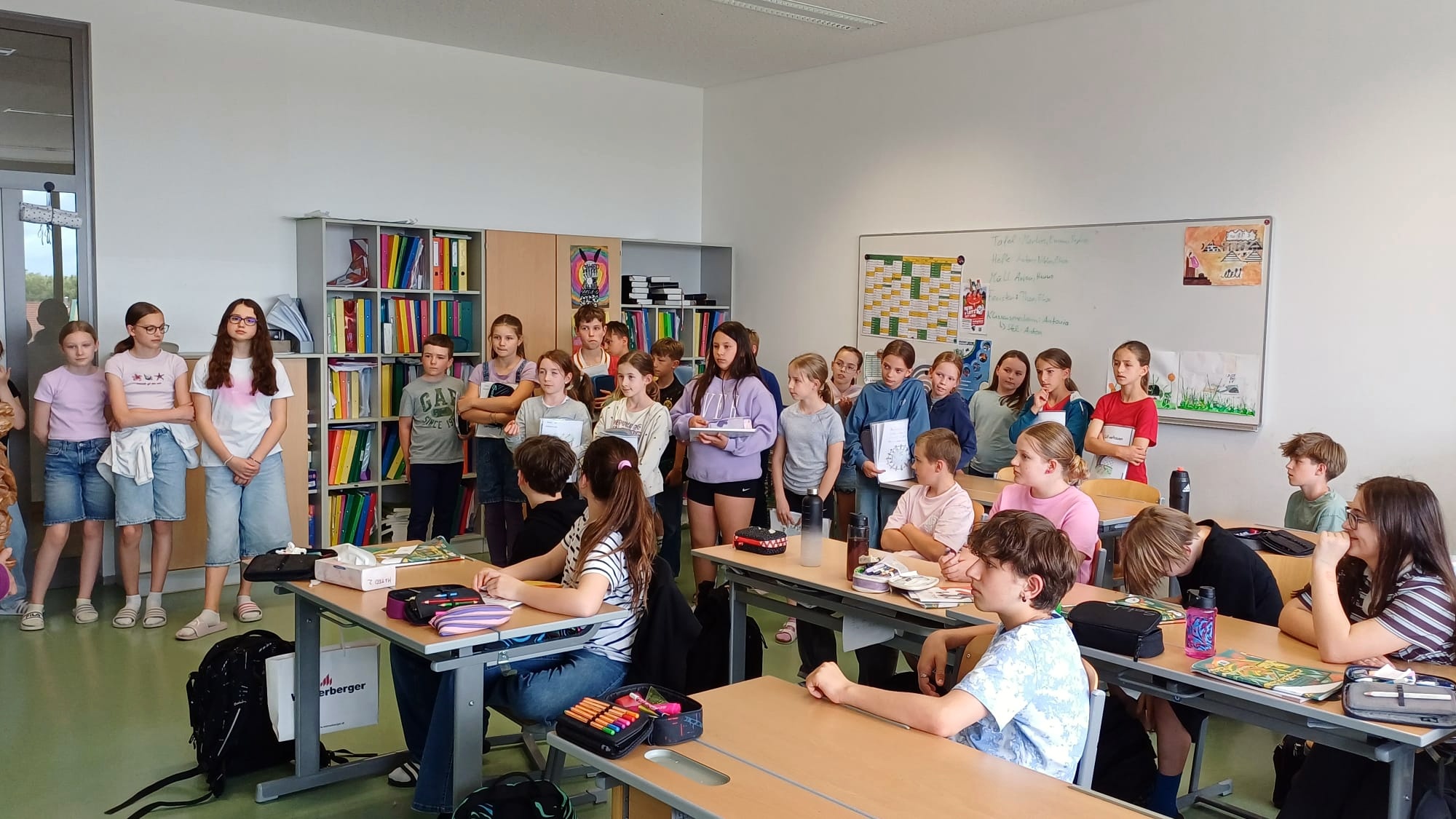 Transition-Projekt im Religionsunterricht  MS 2a, 2c mit VS 4a